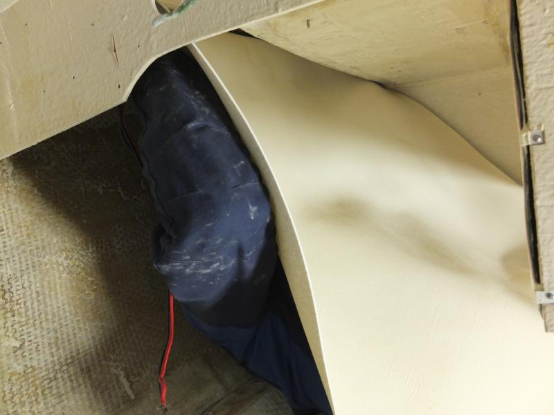 Limning av skrovmatta 05